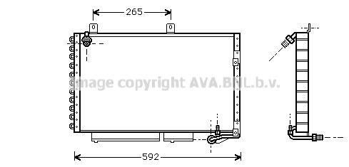 AVA QUALITY COOLING kondensatorius, oro kondicionierius AI5120